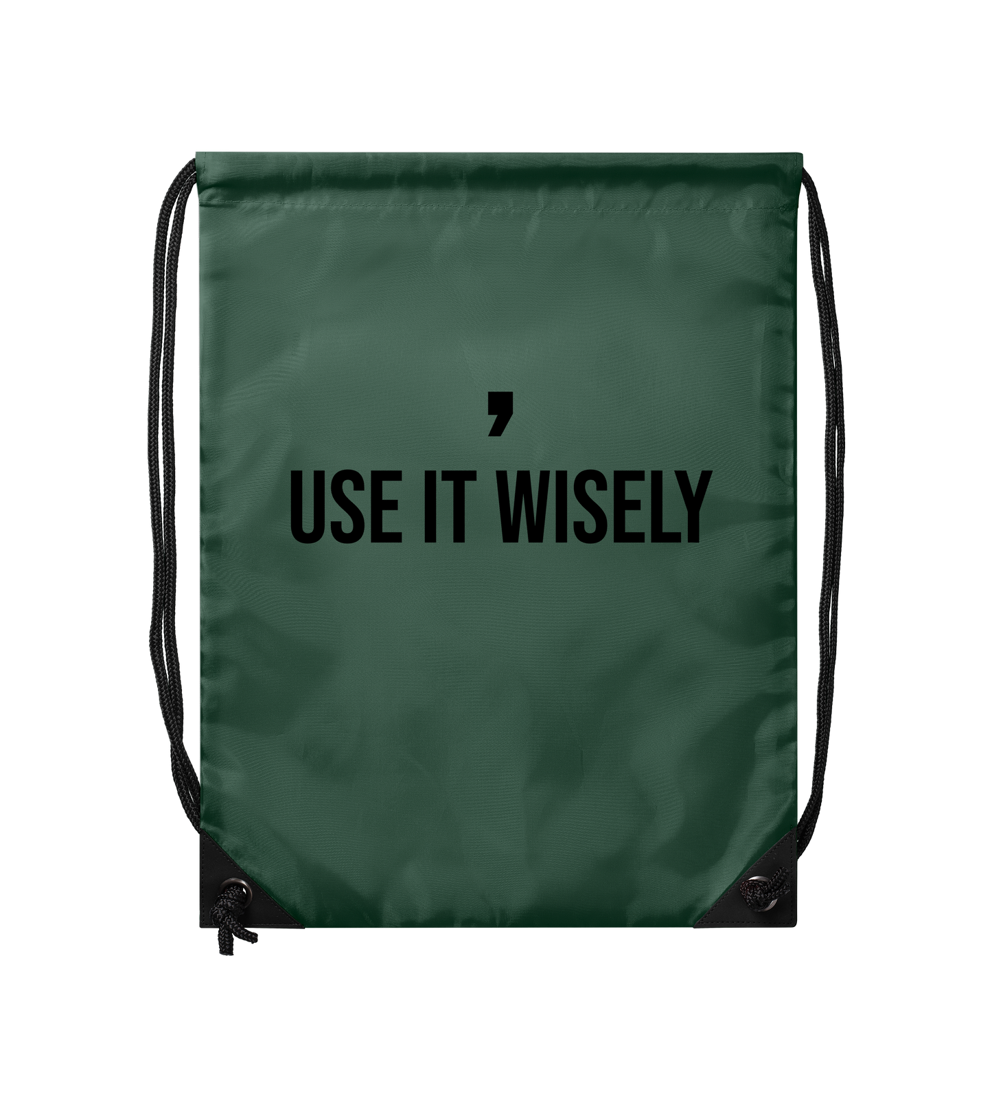 Comma, Use It Wisely Gym Bag