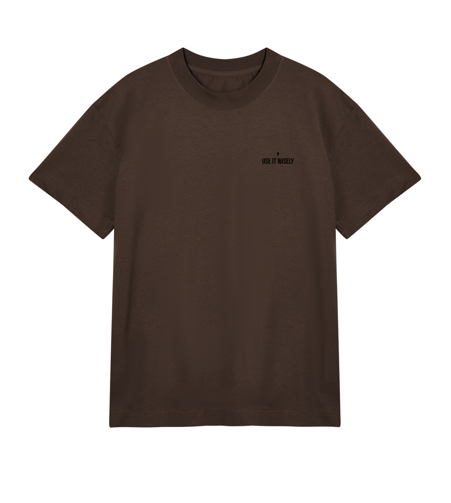 Comma, Use It Wisely: Men's Boxy T-Shirt