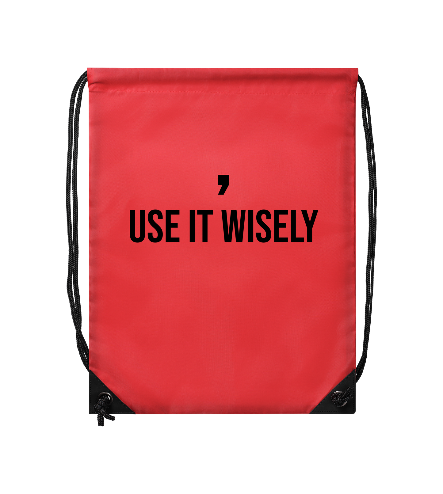 Comma, Use It Wisely Gym Bag