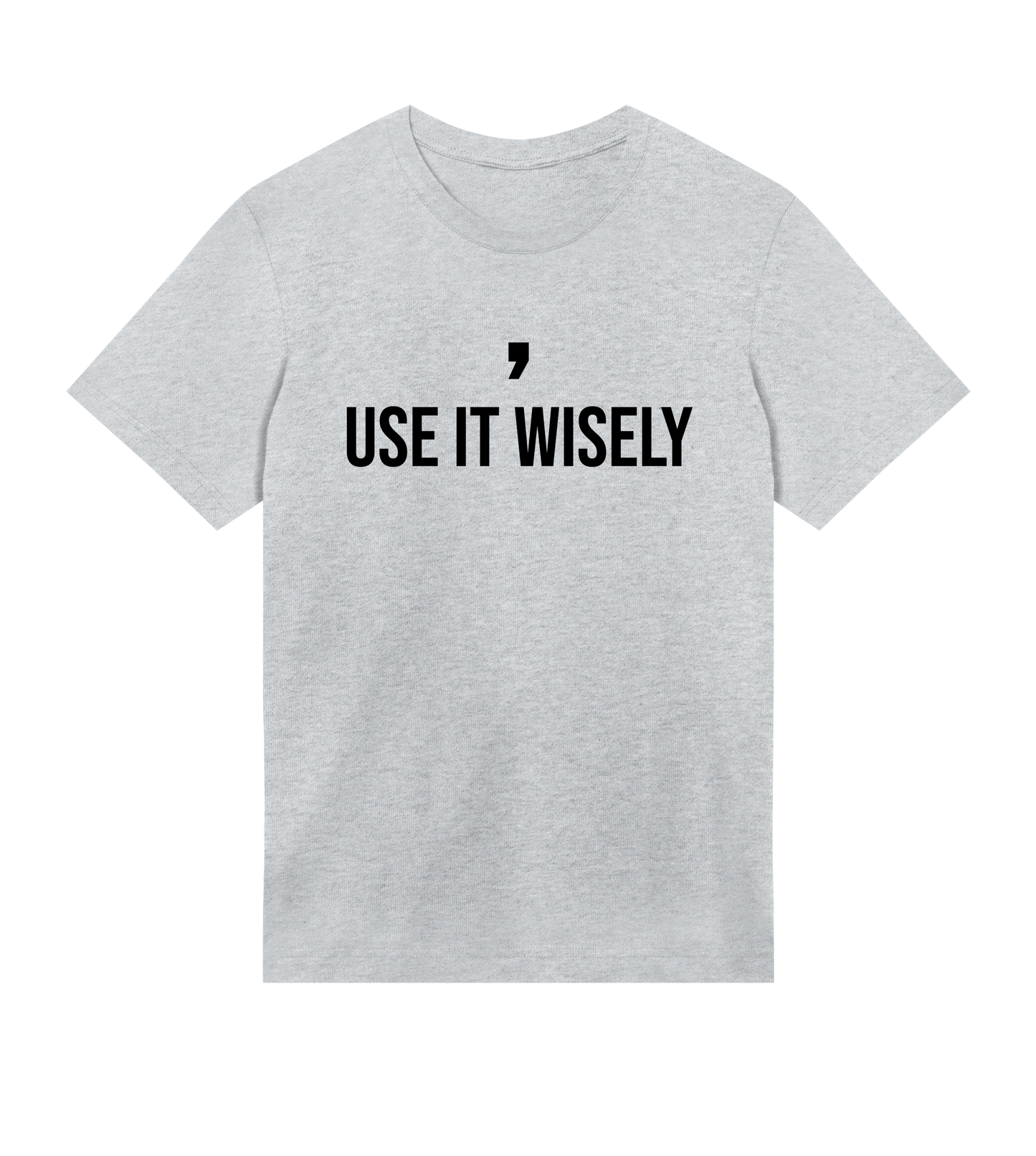 Comma, Use It Wisely: Men's Regular T-Shirt