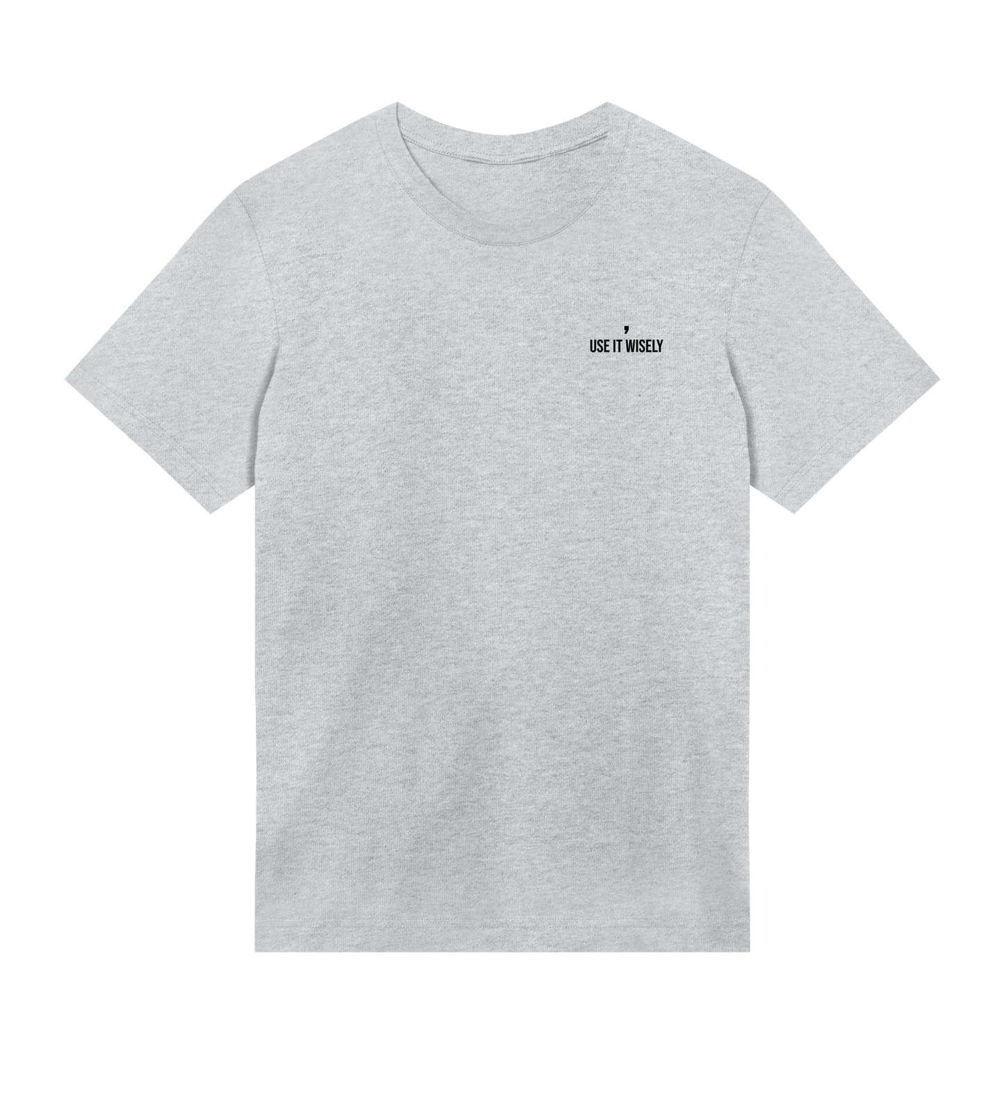 Comma, Use It Wisely: Men's Regular T-Shirt