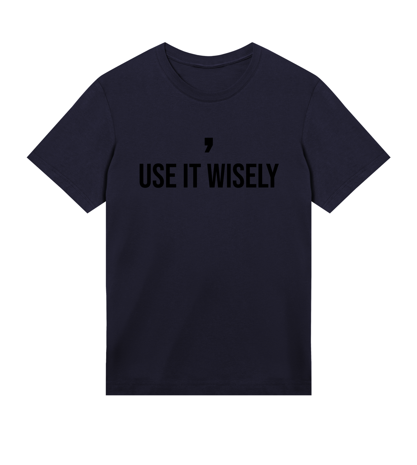 Comma, Use It Wisely: Men's Regular T-Shirt