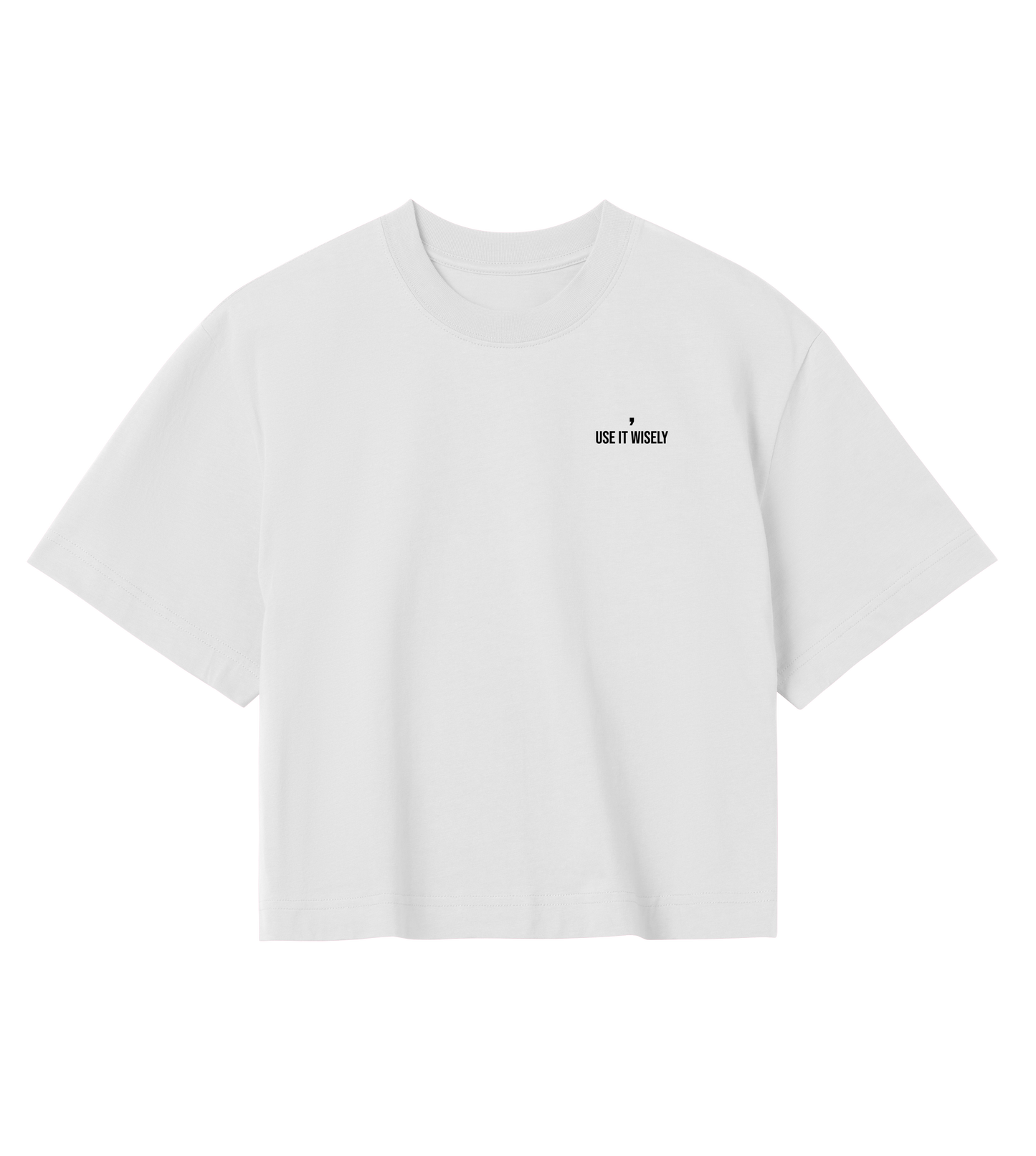 Comma, Use It Wisely: Crop Top