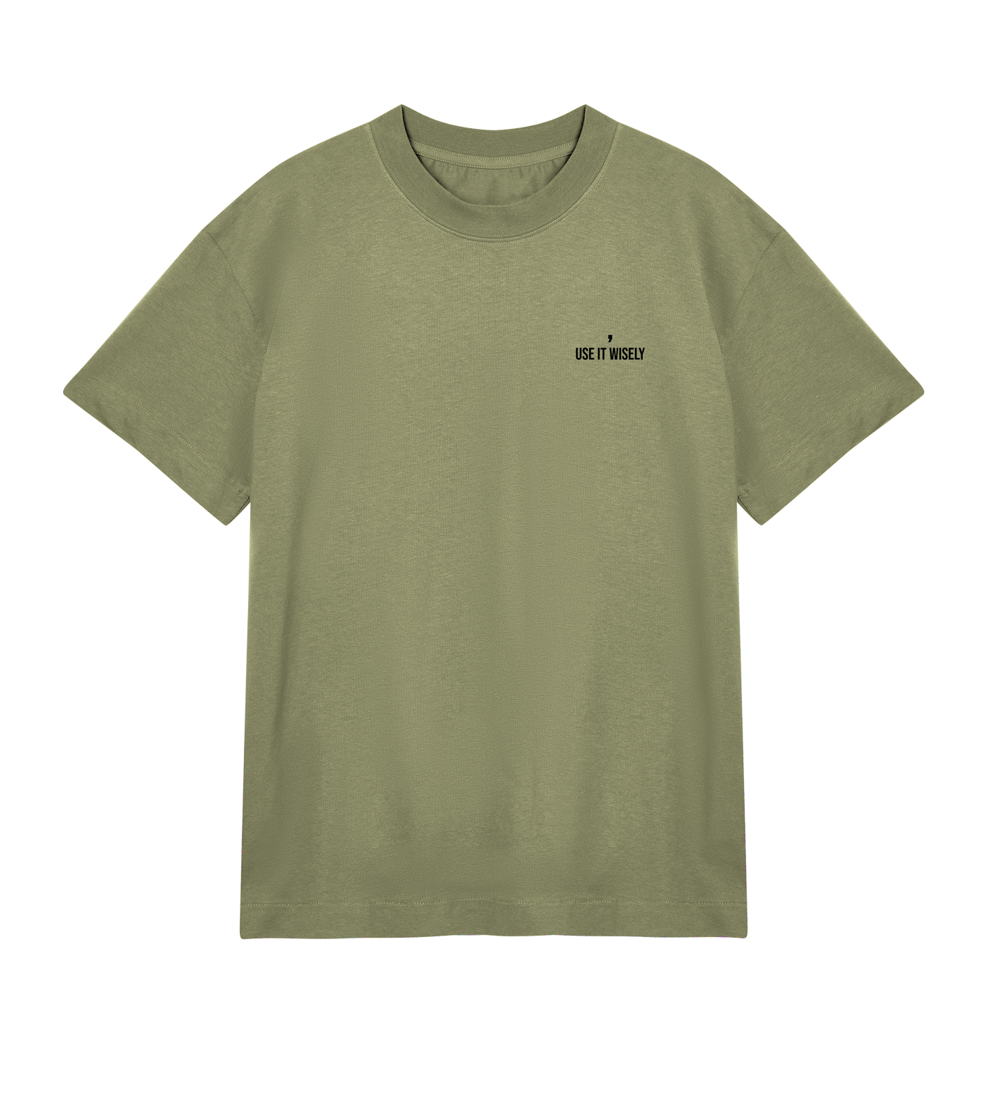 Comma, Use It Wisely: Men's Boxy T-Shirt