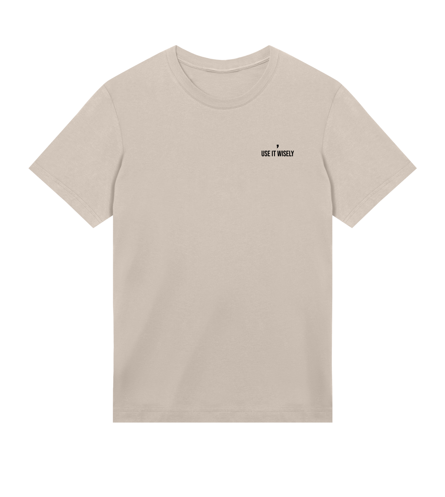 Comma, Use It Wisely: Men's Regular T-Shirt