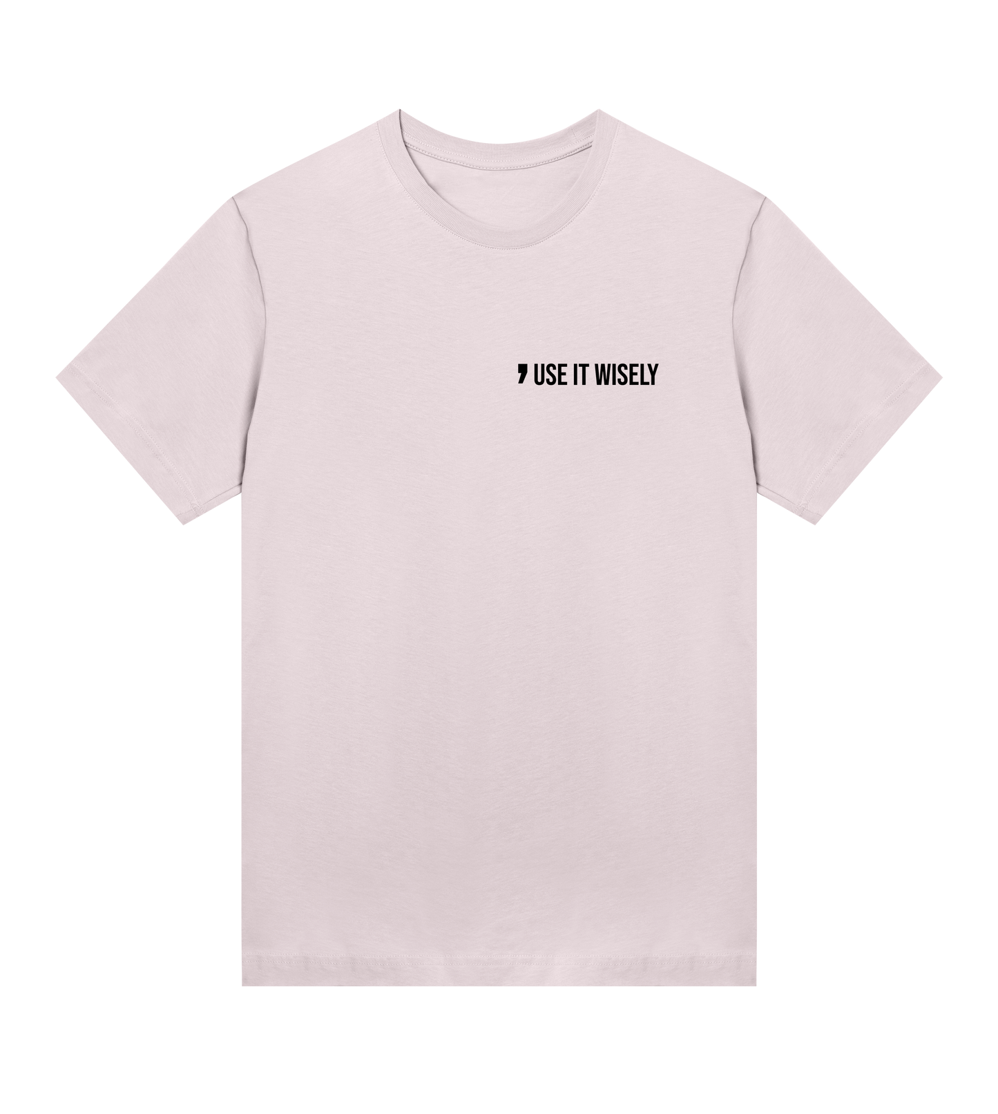 COMMA, USE IT WISELY! WOMEN'S T-SHIRT