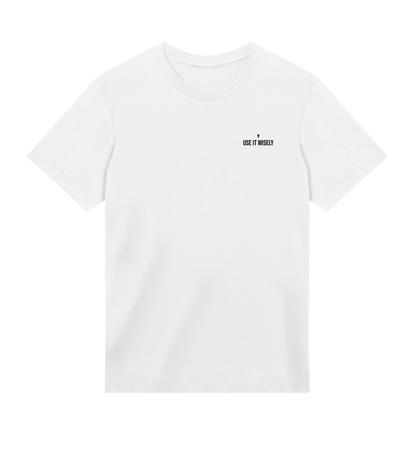 Comma, Use It Wisely: Men's Regular T-Shirt