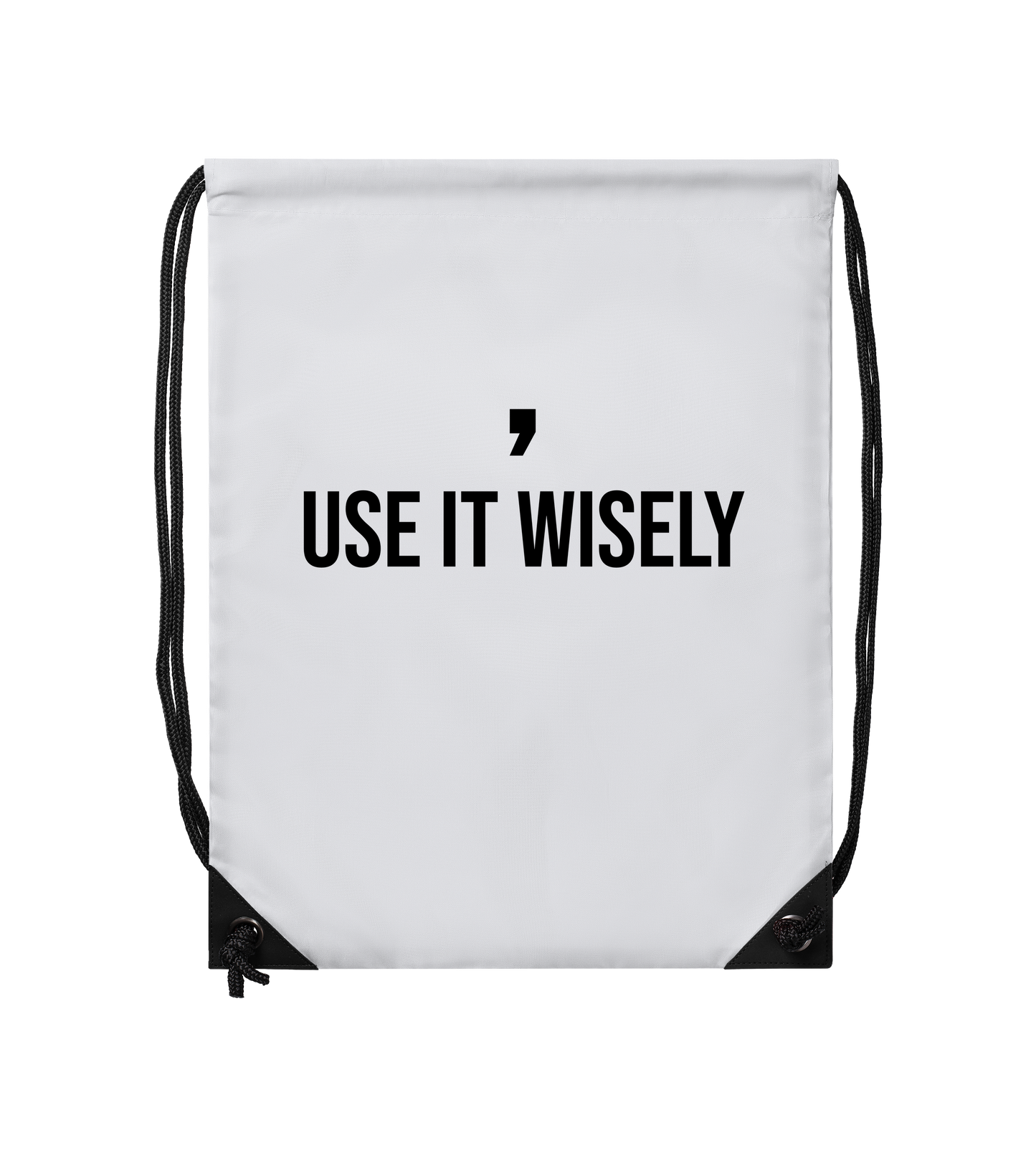 Comma, Use It Wisely Gym Bag
